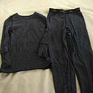 🍀Boys cotton Long Underwear for Snowsuit or PJs